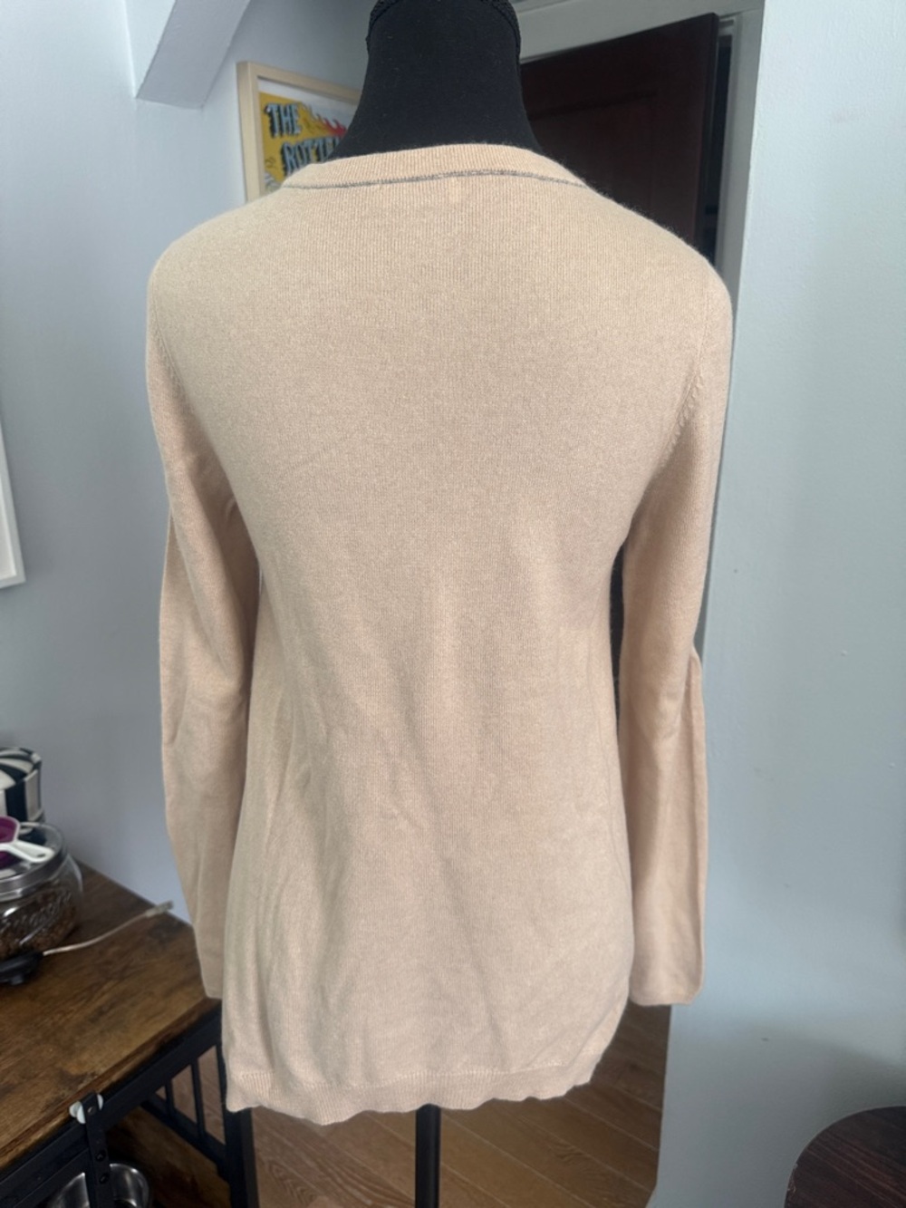 Brunello Cucinelli Beige Crewneck Sweater - Picture 6 of 8